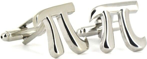 Boutons de Manchettes Nombre Pi