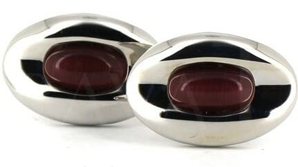 Boutons de Manchettes Ovales V