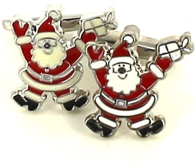Boutons de Manchette Père Noël