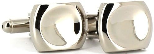 Boutons de Manchette Argent IX