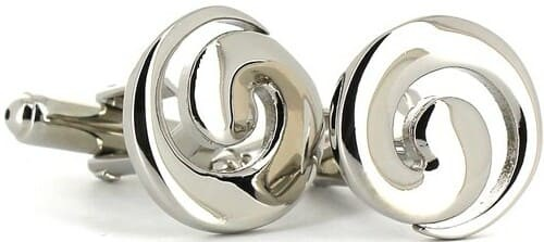 Boutons de Manchette Argent VIII