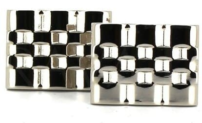 Boutons de Manchette Rectangulaires III