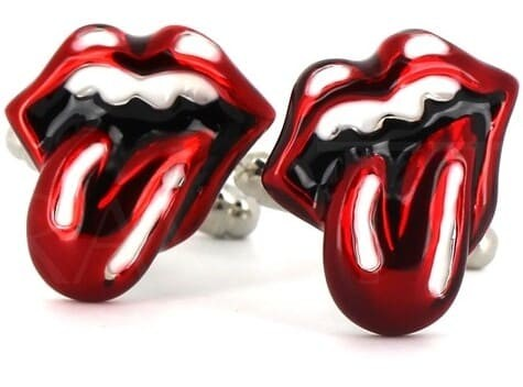 Boutons de Manchettes Rolling Stones
