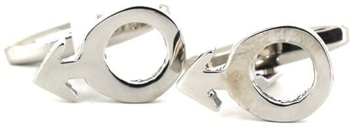 Boutons de Manchettes Signe Masculin