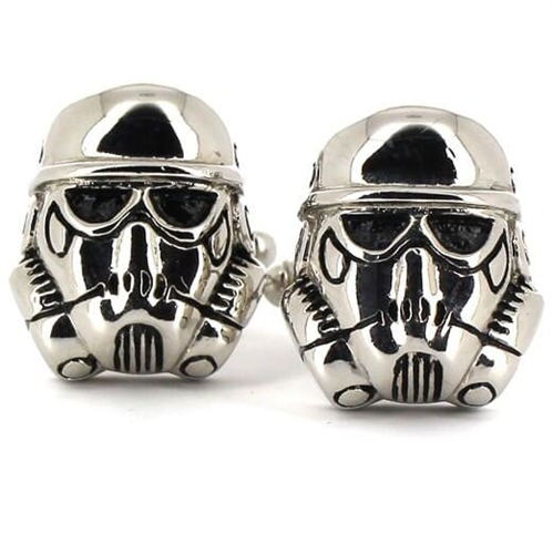 Boutons de Manchette Star Wars - Casque de Stormtrooper