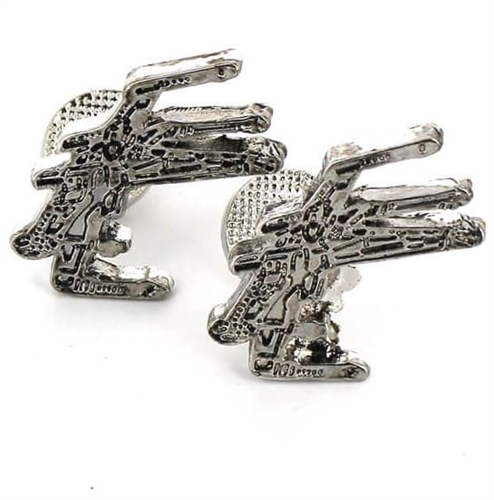 Boutons de Manchettes Star Wars - Chasseur T-65 X-Wing II