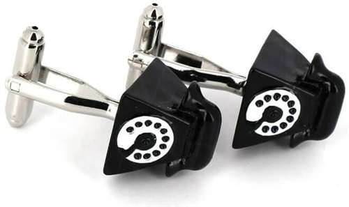 Boutons de Manchettes Téléphones