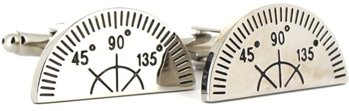 Boutons de Manchettes Transporteur d'Angles