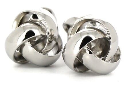 Boutons de Manchettes Triple Nœud Lisse III