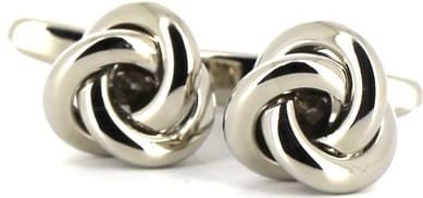 Boutons de Manchette Triple Nœud V