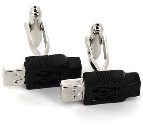 Boutons de Manchettes USB