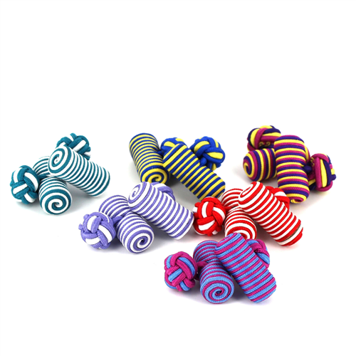 Pack 6 Boutons de Manchette Baril Variés