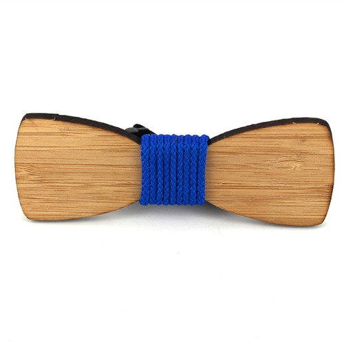 Nœud Papillon en bambou cordon bleu