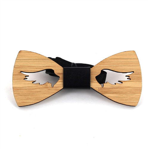 Nœud Papillon en bambou ailes creuses