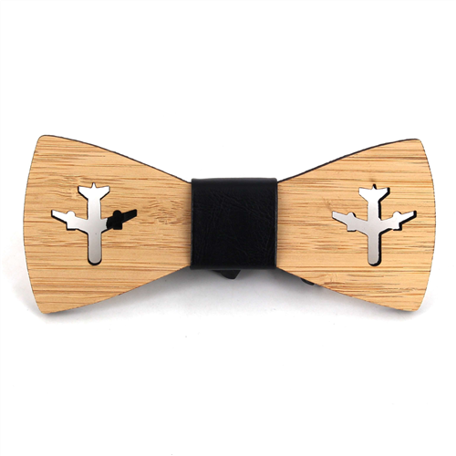 Nœud Papillon en bambou creux Avions