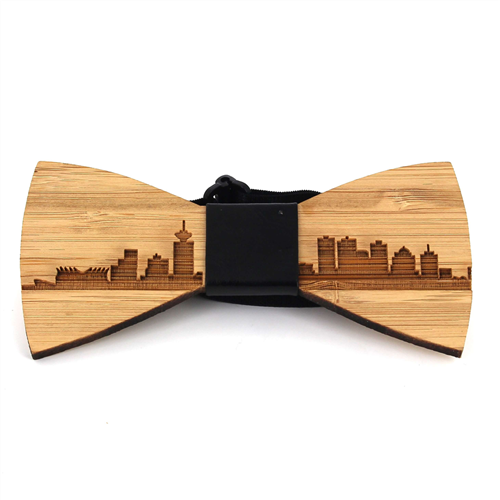 Nœud Papillon en bambou Skyline Vancouver