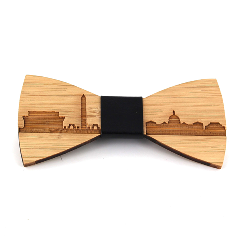 Nœud Papillon Bambou Skyline Washington DC
