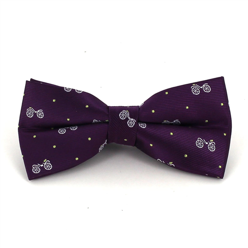 Nœud Papillon Vélos Rétro Violet