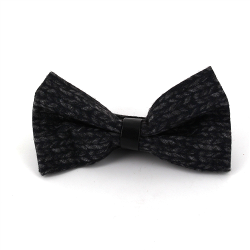 Nœud Papillon Cheviot Noir