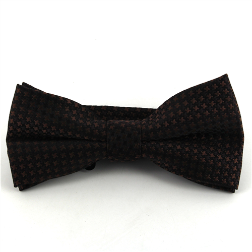 Nœud Papillon Croix Marron