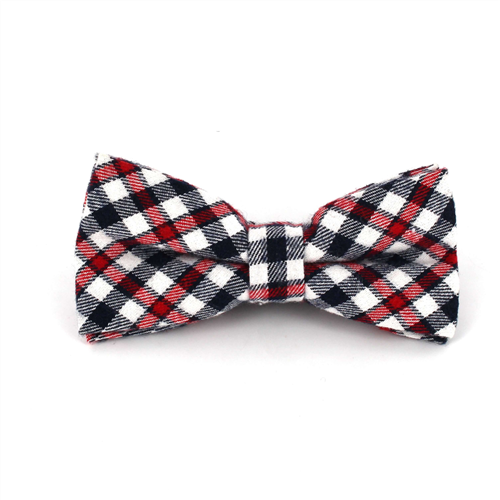 Nœud Papillon à carreaux blanc, rouge et noir