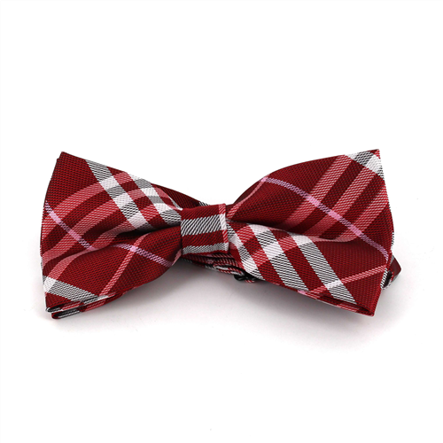 Nœud Papillon à carreaux écossais rouge