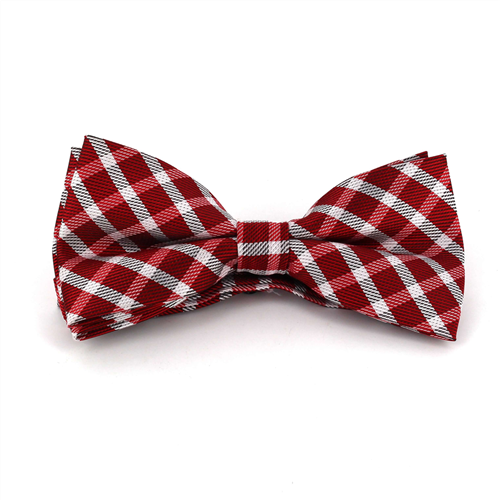 Nœud Papillon à carreaux rouge et blanc