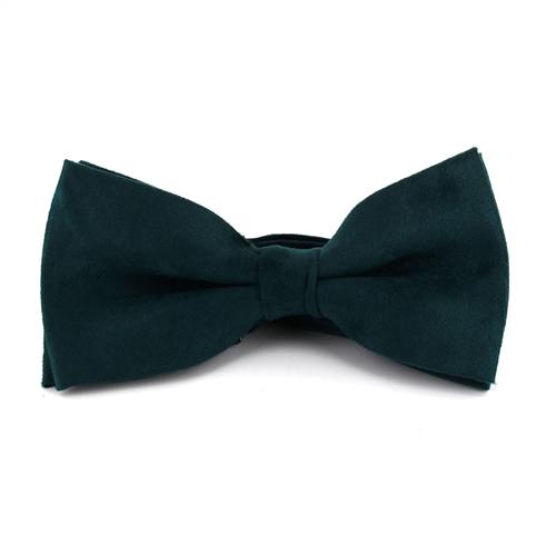 Nœud Papillon en daim vert uni