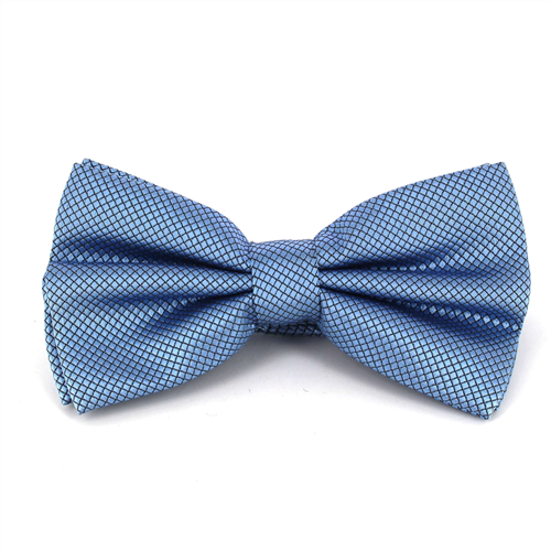Nœud Papillon uni à carreaux bleu