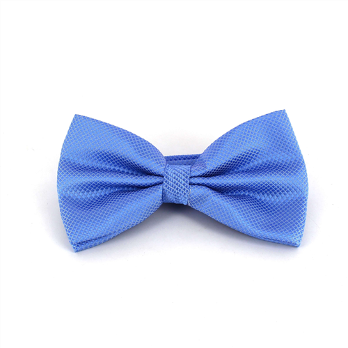 Nœud Papillon uni à carreaux bleu clair