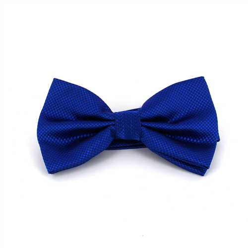 Nœud Papillon uni à carreaux bleu marine