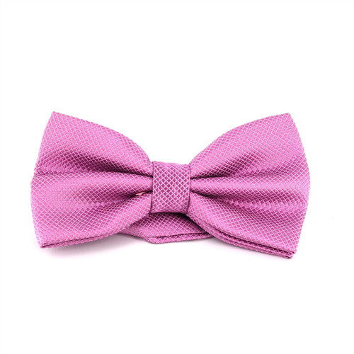 Nœud Papillon uni à carreaux violet
