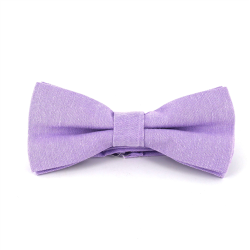 Nœud Papillon uni Oxford violet