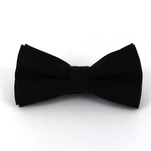 Nœud Papillon uni noir Oxford
