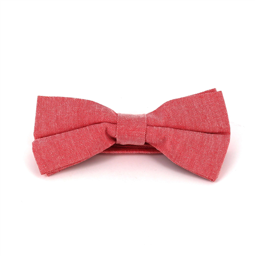 Nœud Papillon uni rouge Oxford