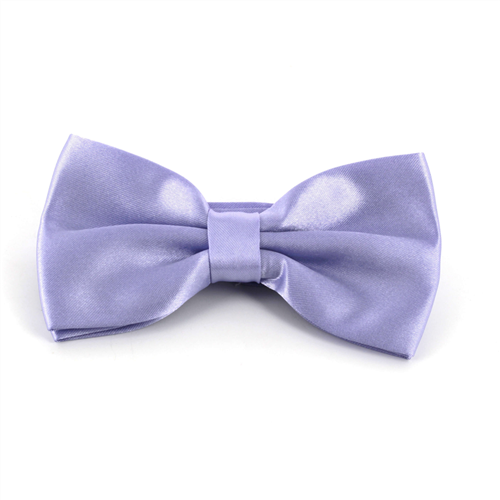 Nœud Papillon en satin mauve uni