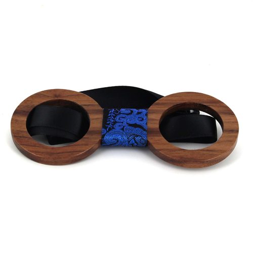 Nœud Papillon en bois Lunettes