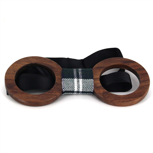 Nœud Papillon en bois Lunettes