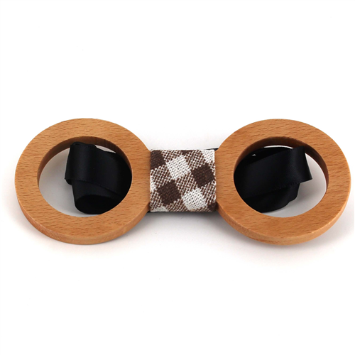 Nœud Papillon en bois Lunettes
