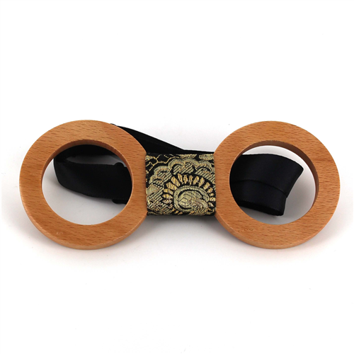 Nœud Papillon en bois Lunettes