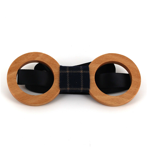 Nœud Papillon en bois Lunettes