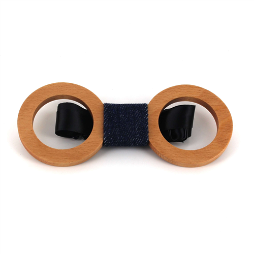 Nœud Papillon en bois Lunettes