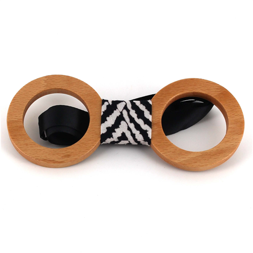 Nœud Papillon en bois Lunettes