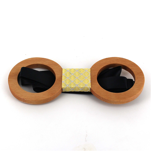 Nœud Papillon en bois Lunettes