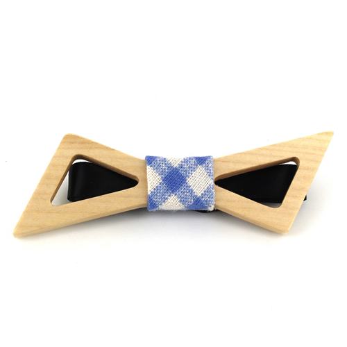 Nœud Papillon en Bois Creux Boucle