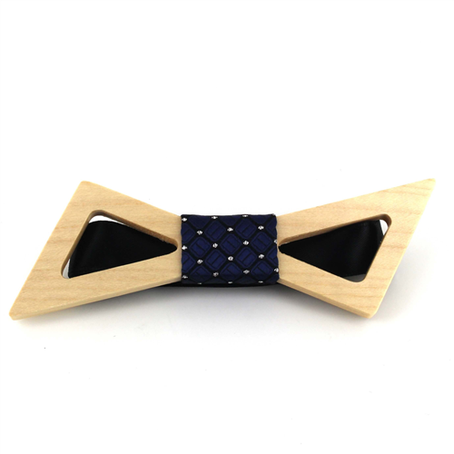 Nœud Papillon en bois creux Bow