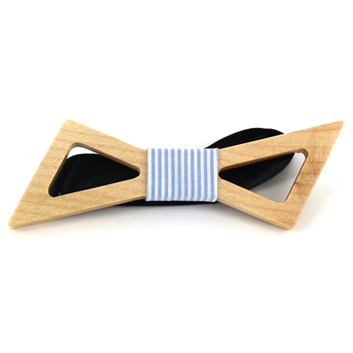 Nœud Papillon en bois creux Bow