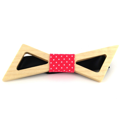 Nœud Papillon en bois creux Bow