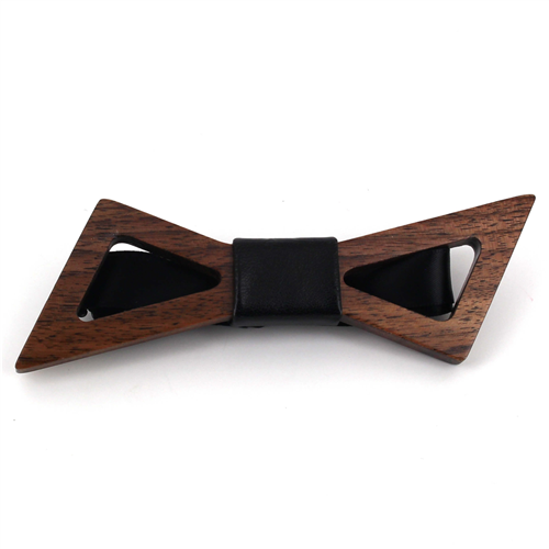 Nœud Papillon en bois creux Bow