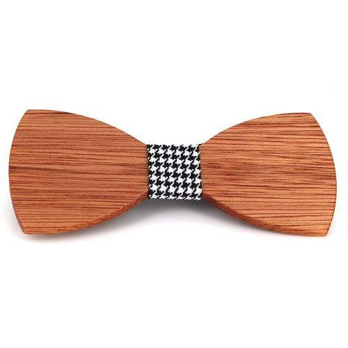 Nœud Papillon en bois lisse